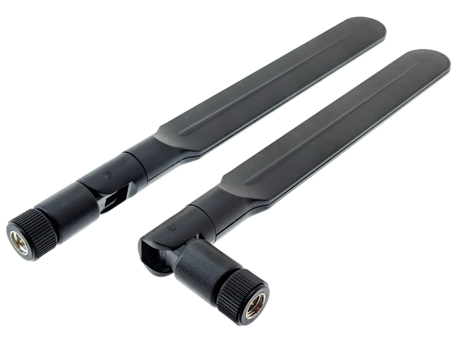 Antenne 4G LTE 5G Vecys RP-SMA Mâle 15dBi - Antenne Bâton Omnidirectionnelle 600-6000MHz Noire