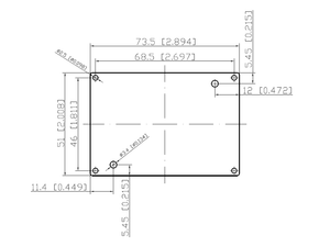 qGroundMini DIY IOT Adafruit Feather Compatible PCB Kit