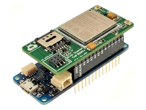 qTop Arduino MKR Compatible LTE Cat-M1/NB-IOT/EGPRS GNSS BG96 shield