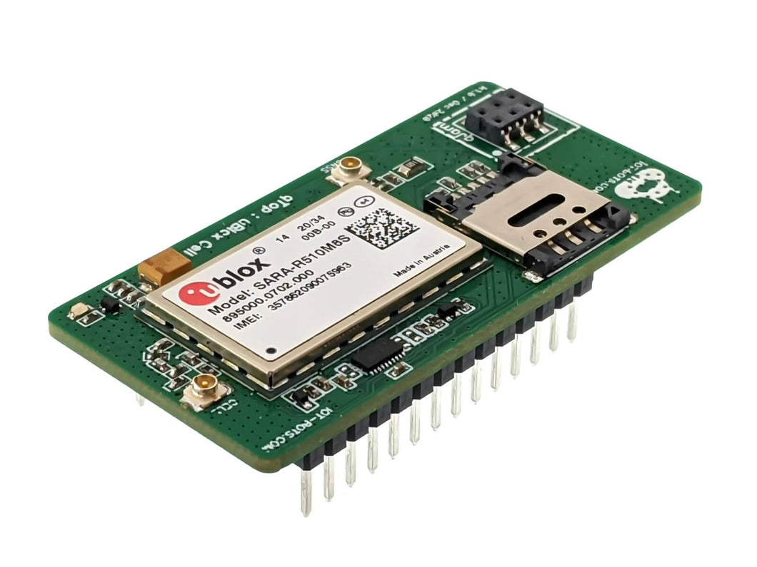 qTop Adafruit Feather Compatible LTE Cat-M1/NB-IOT GNSS R510 shield