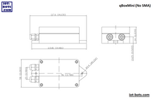 Load image into Gallery viewer, qBoxMini AMC DIY IOT Enclosure Kit (No SMA)