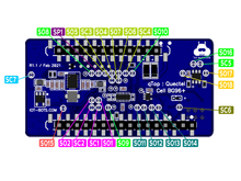 Load image into Gallery viewer, qTop Adafruit Feather Compatible LTE Cat-M1/NB-IOT/EGPRS GNSS BG96 shield