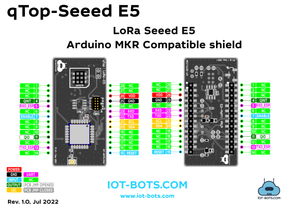 qTop Arduino MKR Compatible LoRa Seeed LoRa-E5 shield